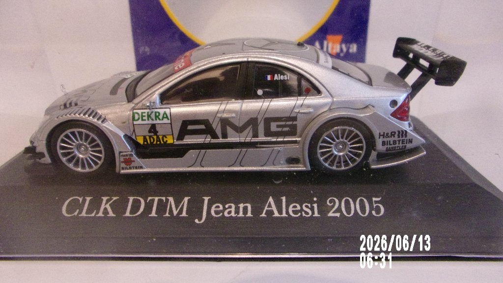 MERCEDES CLK DTM J.ALESI 2005.IXO MODELS 1/43 COMME NEW, Enlèvement ou Envoi, Comme neuf, Voiture, Autres marques