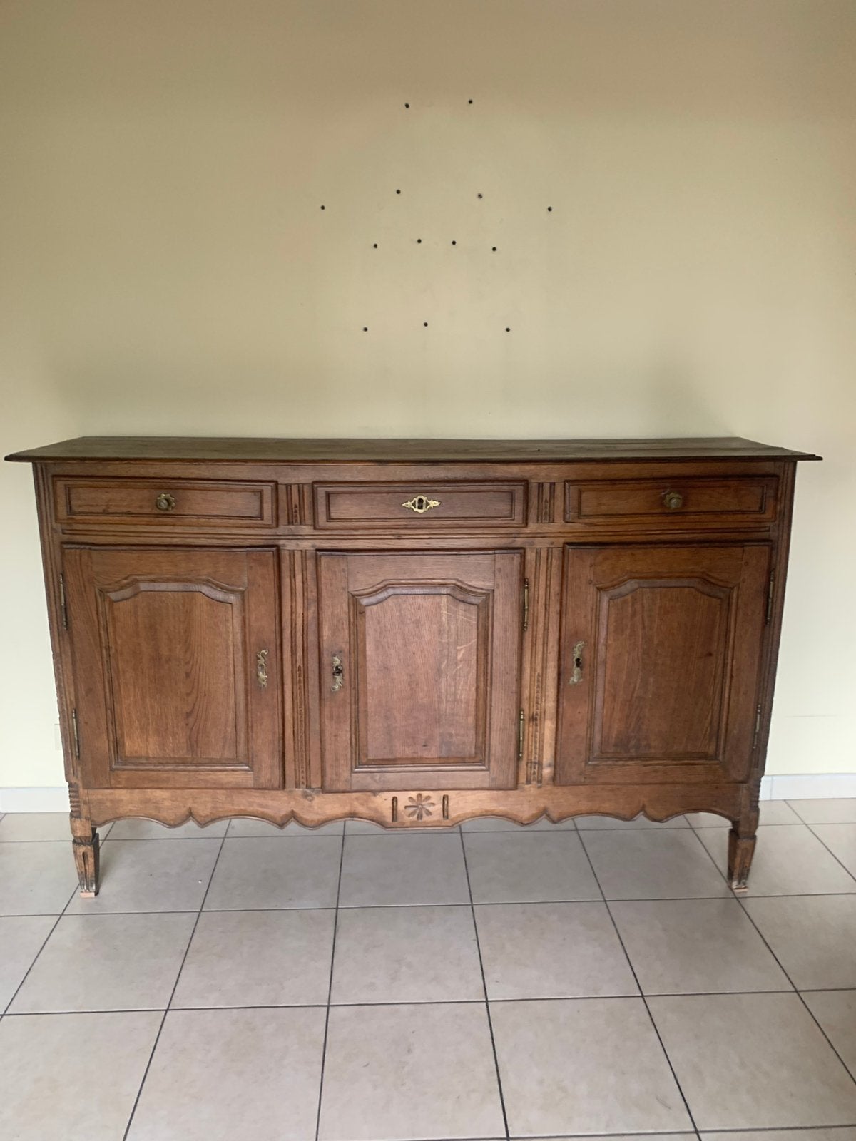 Buffet de style Louis XV en chêne massif, Maison & Meubles, Enlèvement