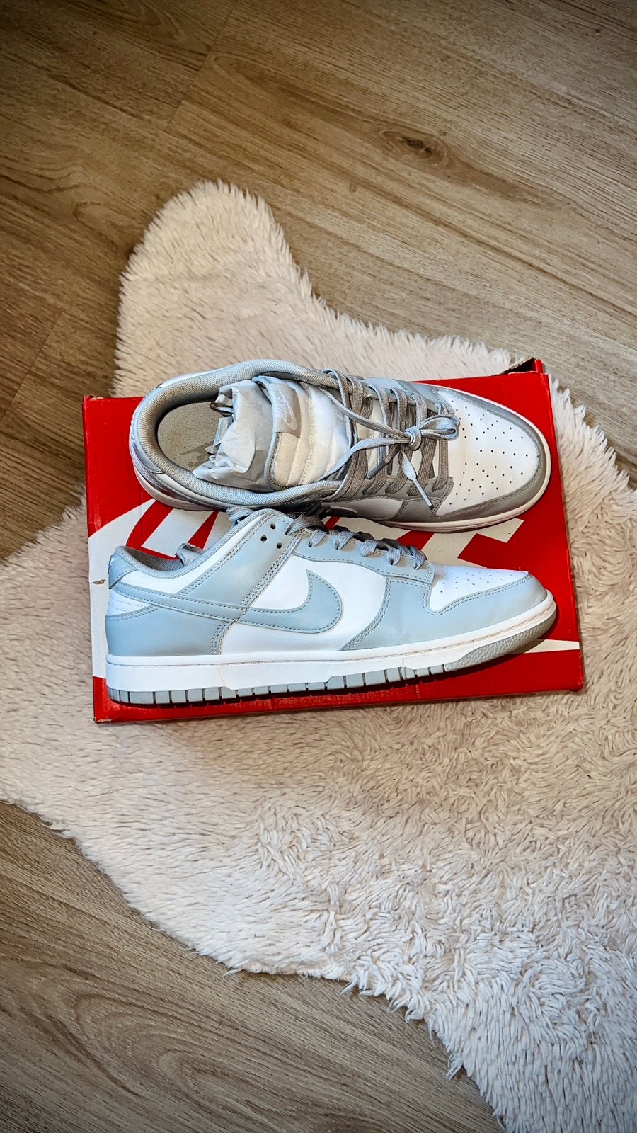 Nike Dunks Grey Fog, Kleding | Heren, Schoenen, Wit, Nieuw, Ophalen of Verzenden, Sneakers