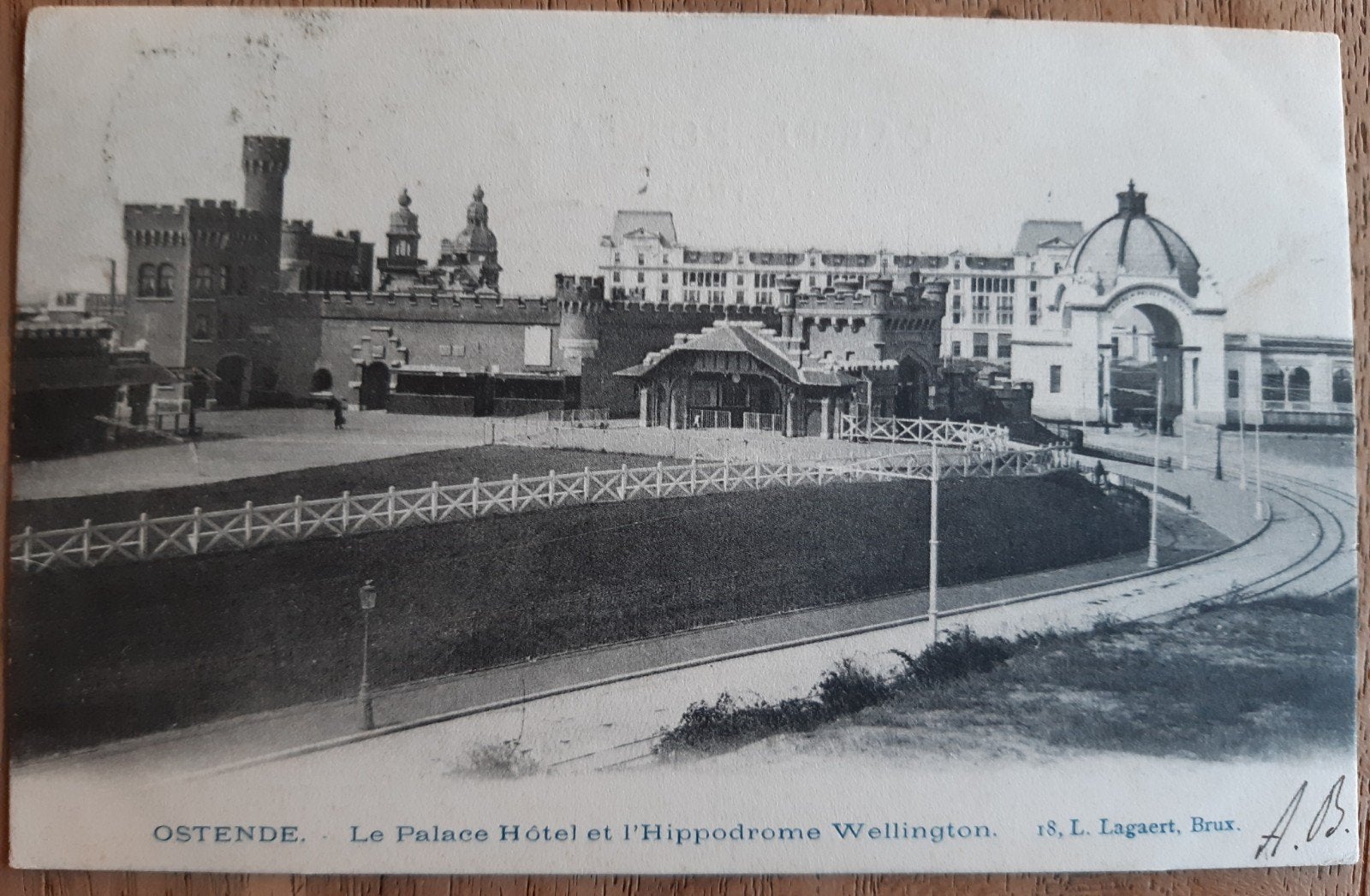 OOSTENDE OSTENDE HIPPODROOM Wellington TOP, Ophalen of Verzenden