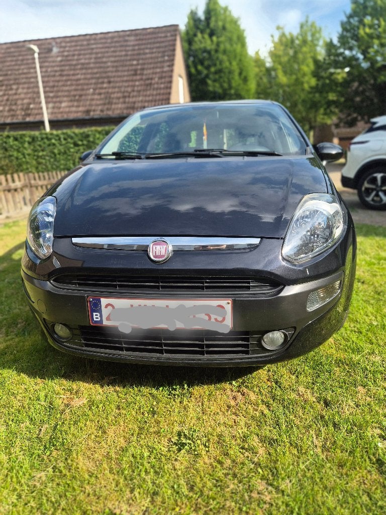 Fıat punto 1300 jtd evo, Start-stop-systeem, Stof, Zwart, Zwart
