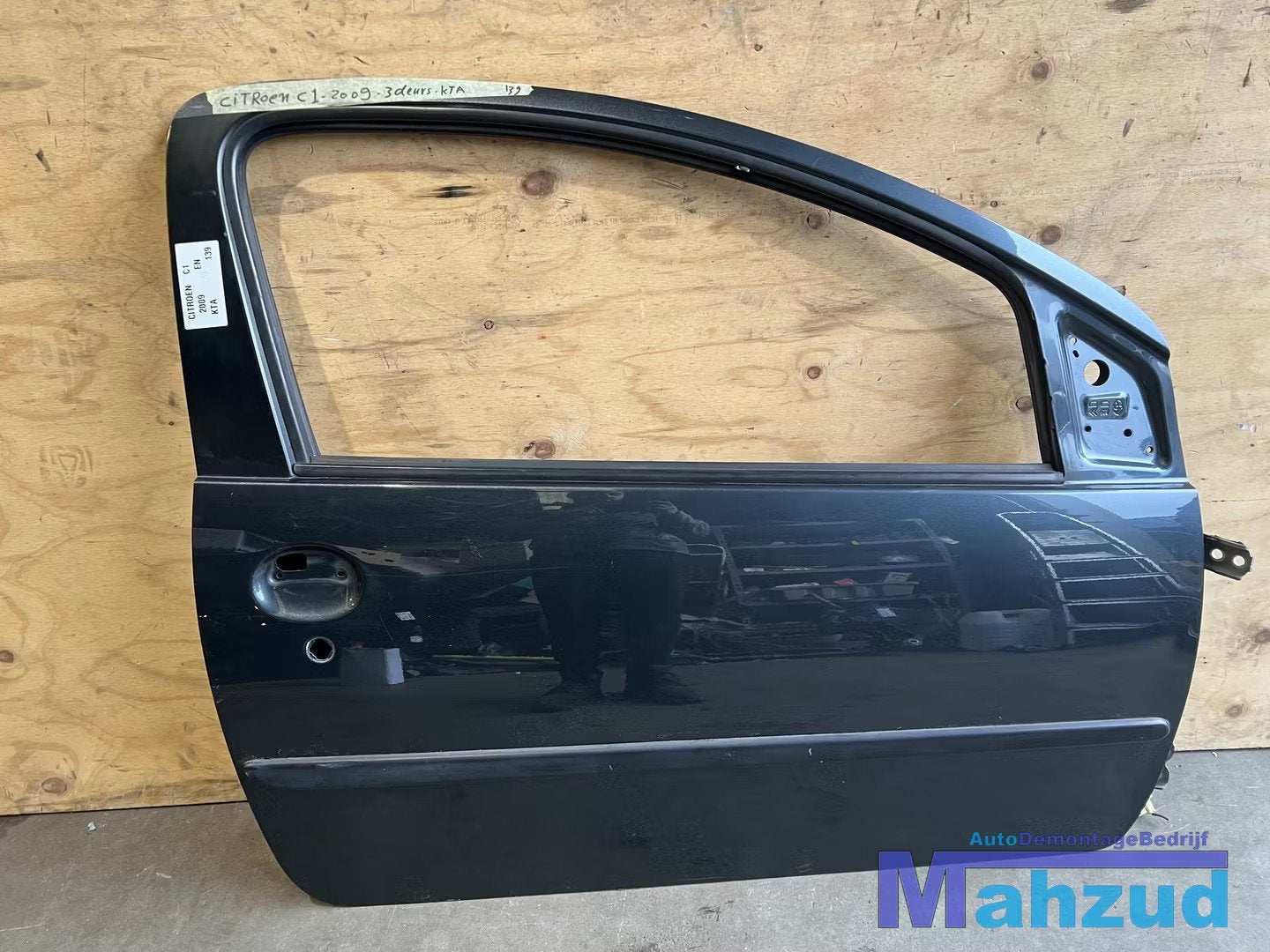 CITROEN C1 Rechts DEUR Grijs KTA 2005-2014, Citroën, Stellantis N.V., Utilisé, Porte