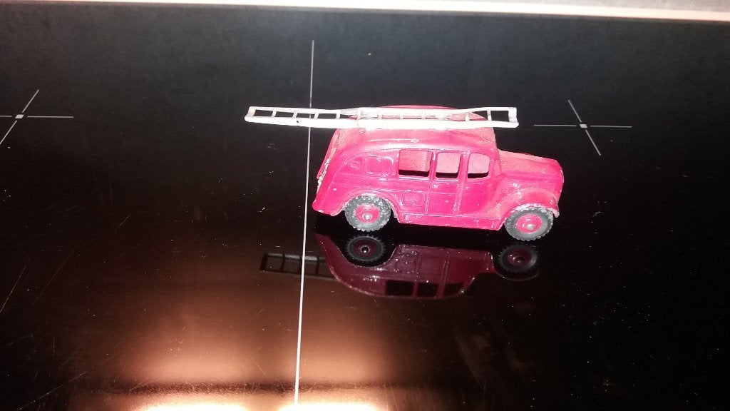 dinky toys 250 streamlined fire engine, Ophalen, Dinky Toys