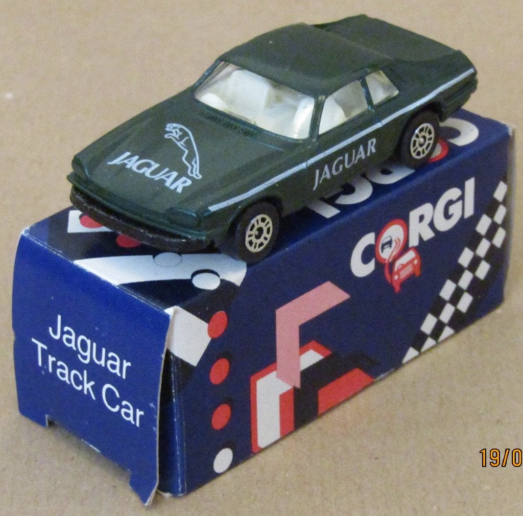 Modèle de voiture Corgi Jaguar Track-car vintage, Enlèvement ou Envoi, Comme neuf, Voiture