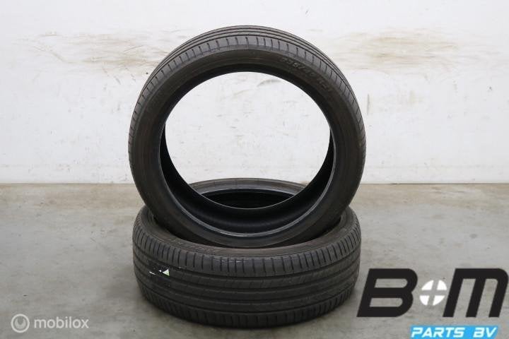 2 x 2354521 101T Pirelli Scorpion Elect AO 5mm 235 45 21, Gebruikt, 21 inch, 235 mm, Band(en)