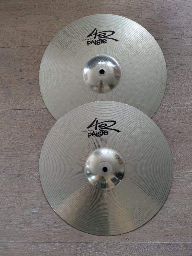 Paiste 2002-14” Hi-Hat. Top en bottom., Ophalen, Gebruikt, Overige soorten