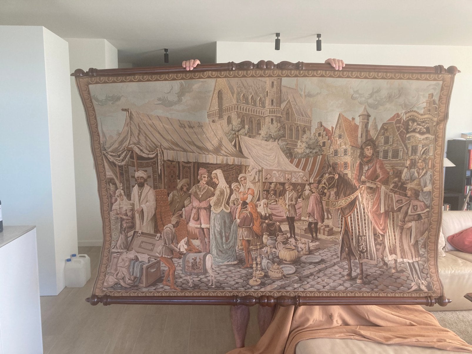 Tapisserie, Enlèvement