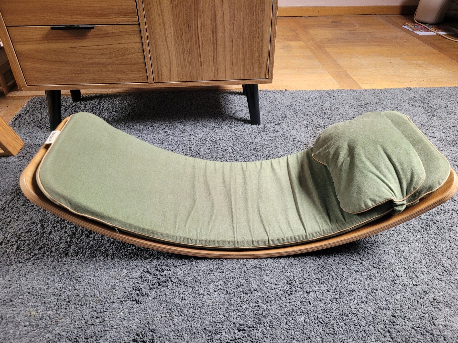 wobbel met kussen, Kinderen en Baby's, Ophalen, Gebruikt