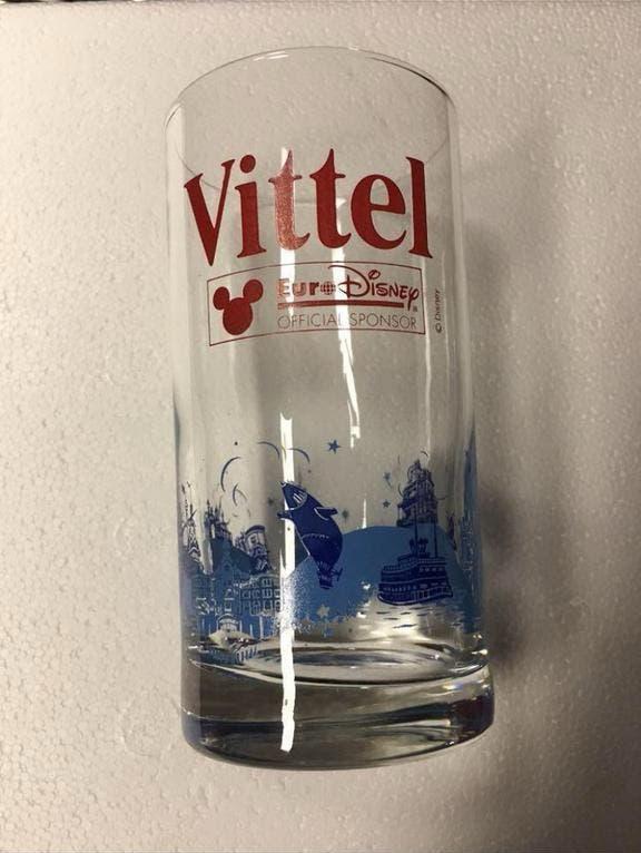 6 glazen Vittel Eurodisney, Verzamelen, Ophalen, Zo goed als nieuw