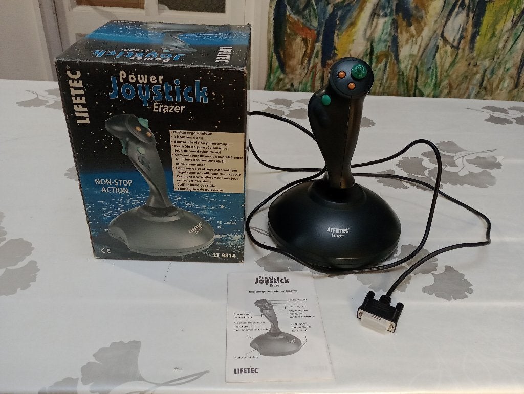Lifetec Erazer LT9814 complete OVP PC Retro joystick, Ophalen of Verzenden