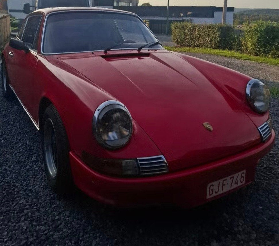 Porsche 911 T, Auto's, Zwart, Handgeschakeld, Particulier, 3 deurs