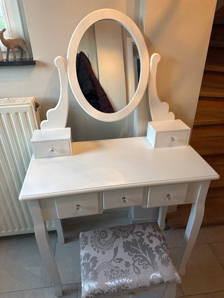 Make up tafel, Ophalen, 100 tot 150 cm, 50 tot 100 cm, Zo goed als nieuw