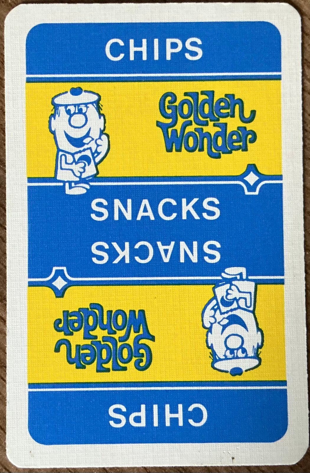 JETONS DE CARTES À JOUER GOLDEN WONDER, Collections, Enlèvement ou Envoi, Comme neuf, Carte(s) à jouer