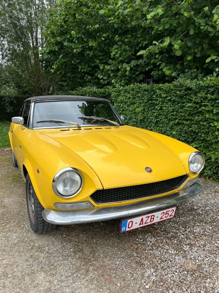 Fiat Spider 124 – Type 124BS1 (cabrio), Auto's, Fiat, 4 zetels, Achterwielaandrijving, Cabriolet, 1600 cc