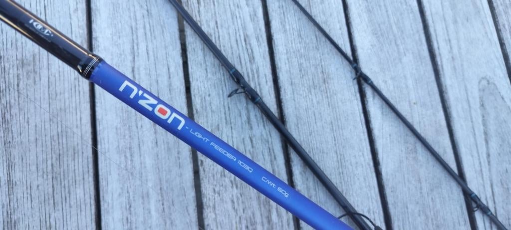 Daiwa nzon feeder hengel met molen, Watersport en Boten, Ophalen, Molen