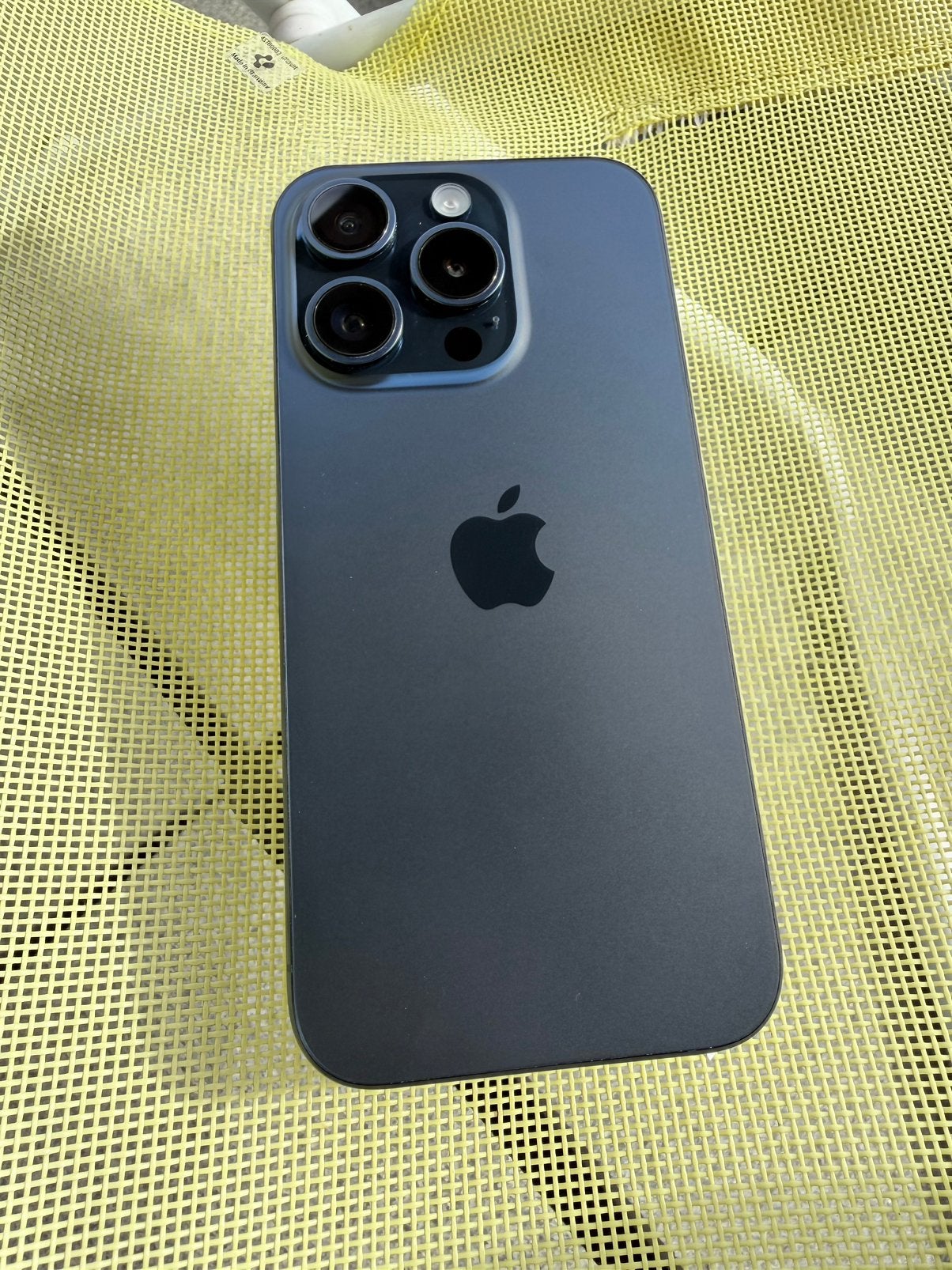 Apple iPhone 15 Pro 256 GB - blauw titanium, Telecommunicatie, Blauw, Zo goed als nieuw, 81 %, Zonder simlock