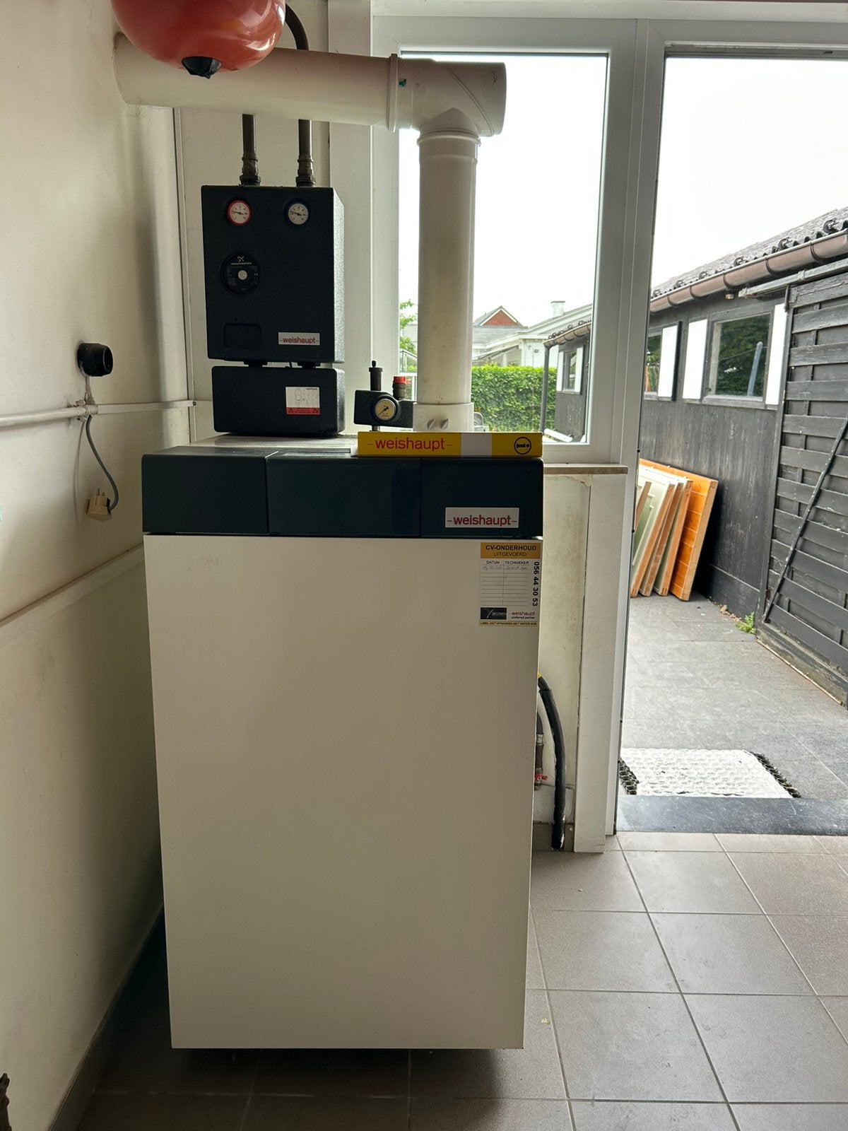 Weishaupt mazoutketel – goed onderhouden, Doe-het-zelf en Bouw, Chauffageketels en Boilers, Ophalen, Gebruikt