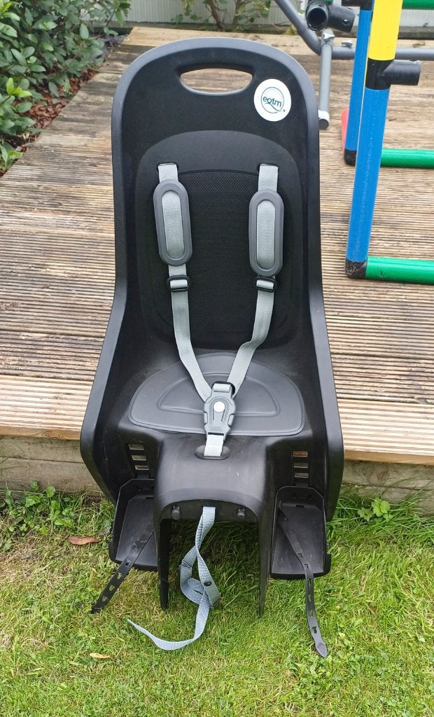 Kinderstoel voor fiets, Ophalen, Achterzitje, Voetsteuntjes, 9 t/m 18 kg