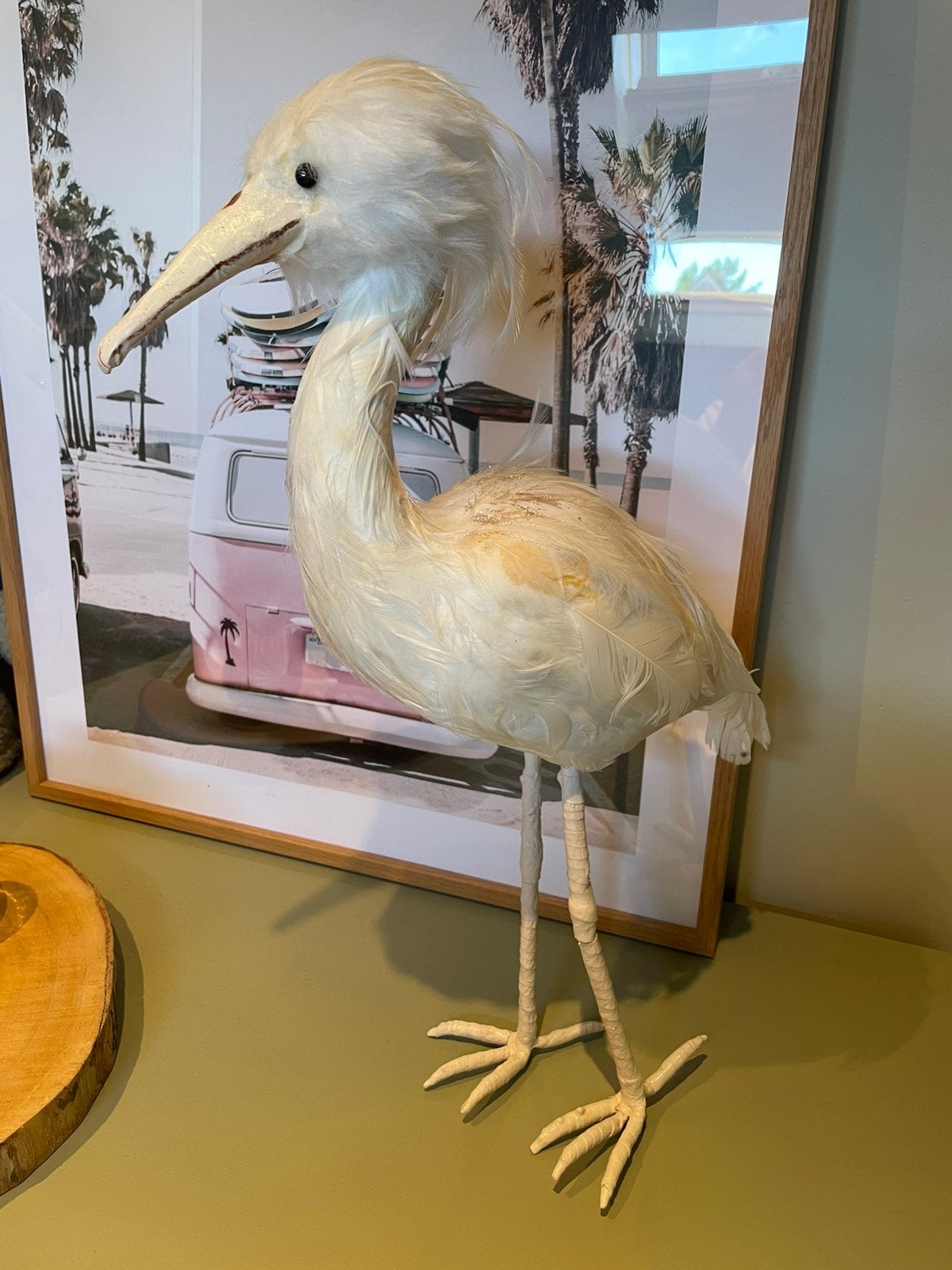 Flamingo, Huis en Inrichting, Woonaccessoires | Overige, Ophalen of Verzenden, Zo goed als nieuw