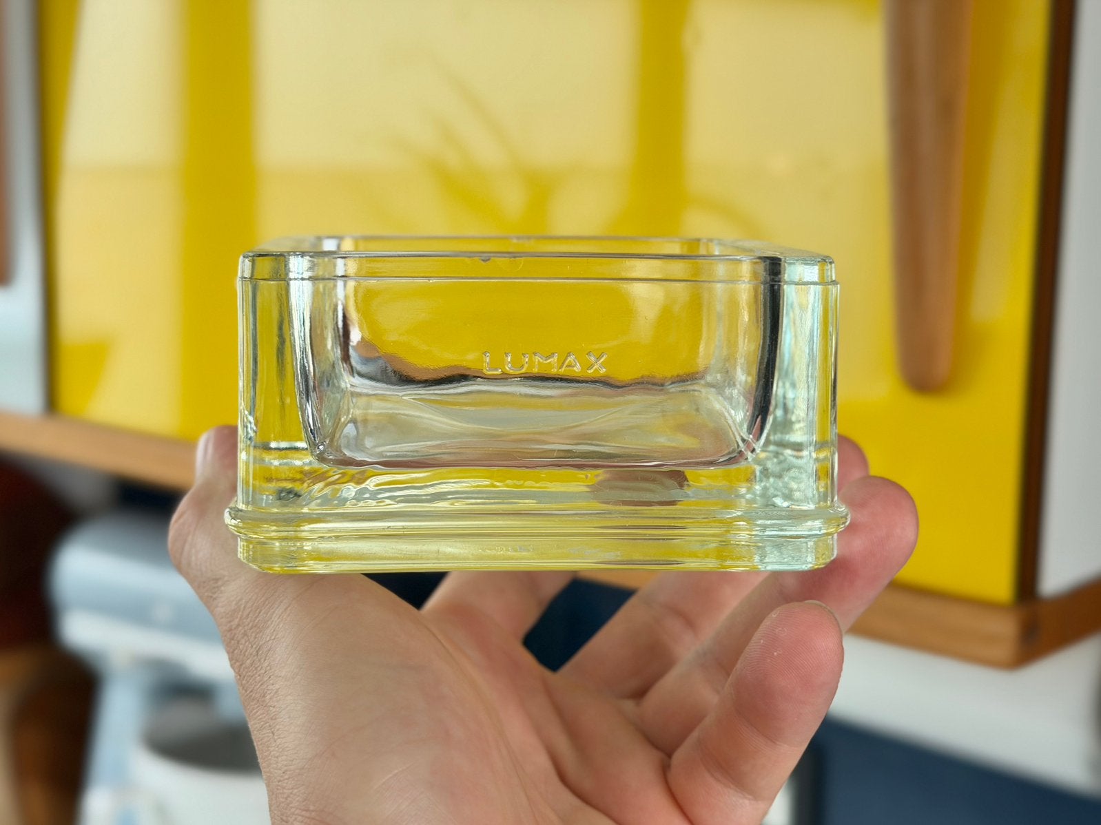 Lumax Ashtray van Charlotte Perriand & Le Corbusier, Antiek en Kunst, Kunst | Designobjecten, Glas, Ophalen of Verzenden
