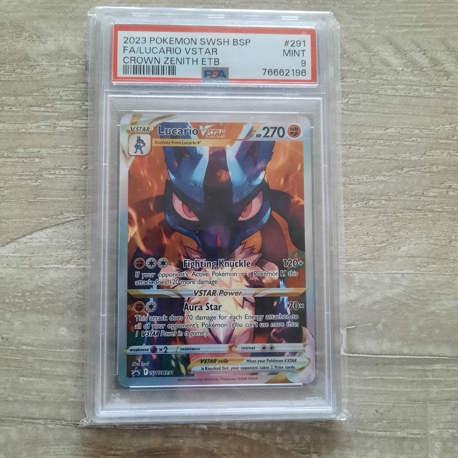 Psa 9 lucario promo, Enlèvement ou Envoi