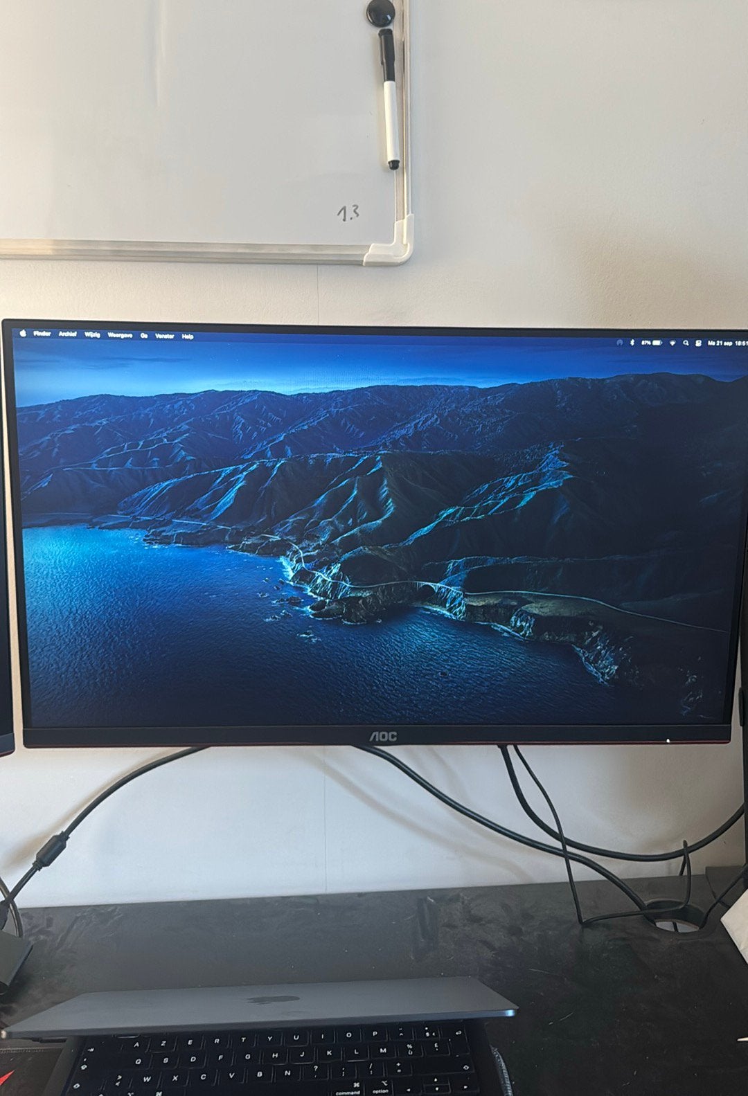 Moniteur AOC, Informatique & Logiciels, Enlèvement ou Envoi, Moins de 1 ms, 151 à 200 Hz, Full HD