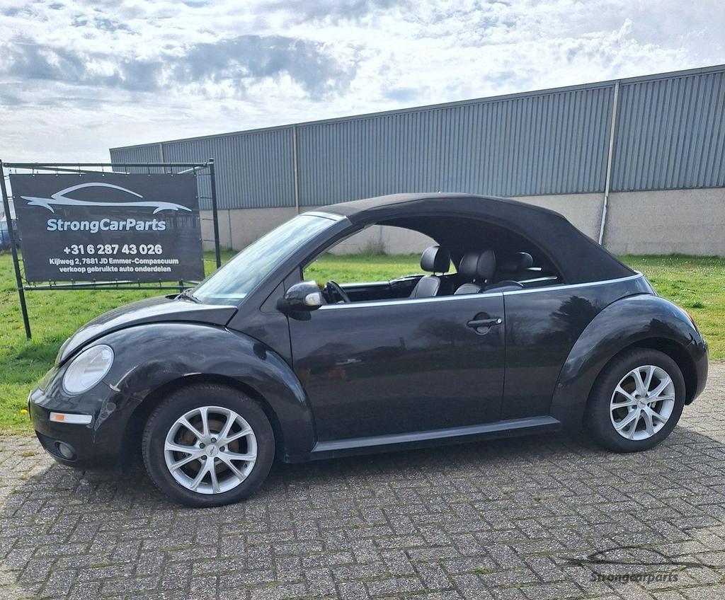 VW Beetle Cabrio 1.9tdi SCHADE AUTO airco stoelverwarming, Auto-onderdelen, Overige Auto-onderdelen, Volkswagen, Gebruikt, Ophalen