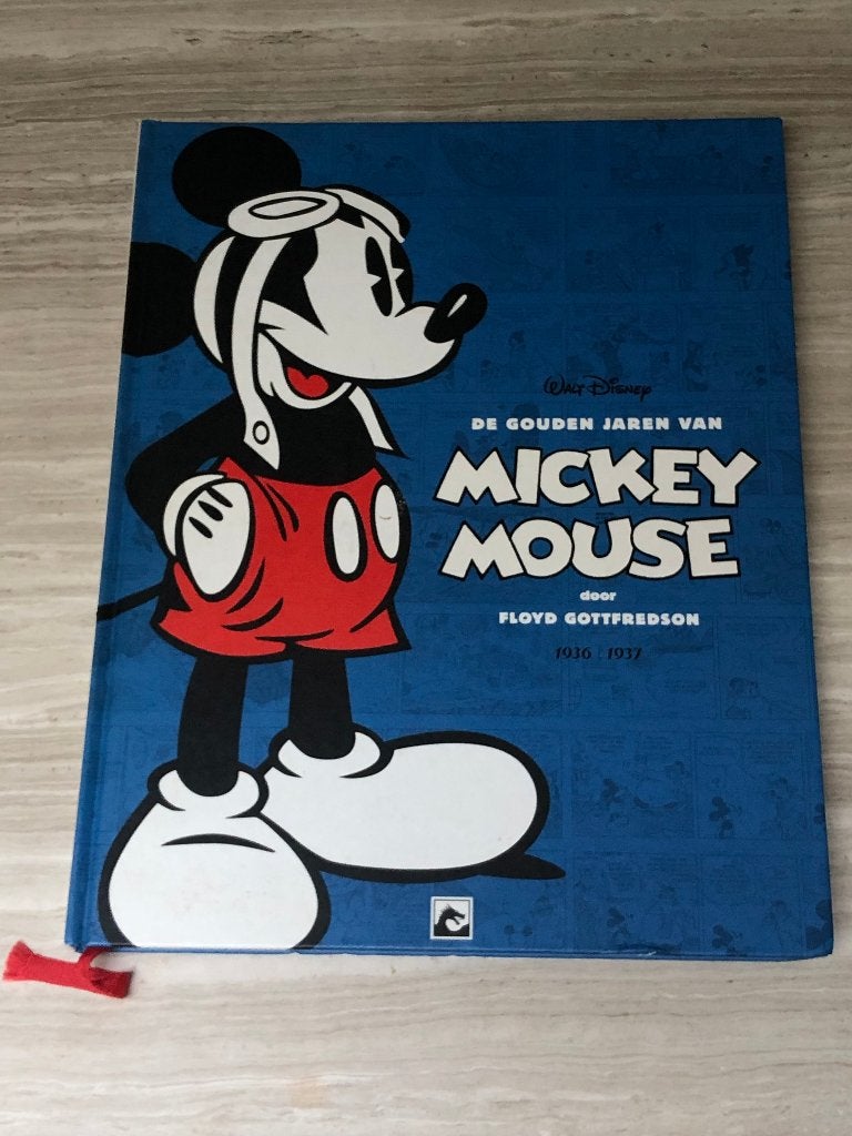 Luxe hardcover-uitgave met Mickey Mouse-krantenstrips, Ophalen, Mickey Mouse, Zo goed als nieuw, Overige typen