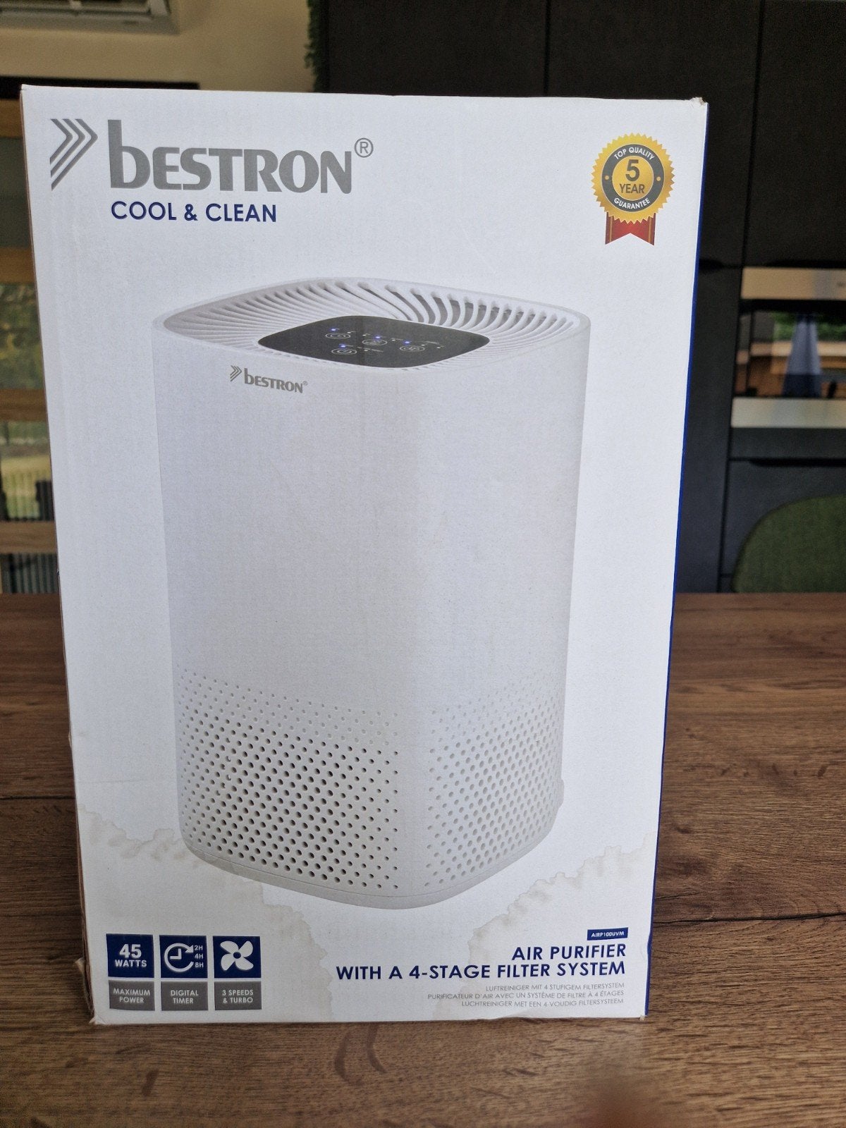 Bestron Air Purifier - AirP100UVM, Ophalen of Verzenden, Nieuw, Luchtreiniger