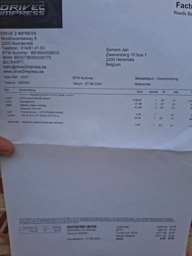 Te koop, benzinescooter. 2 jaar oud. 753 km, Fietsen en Brommers, Scooters | Overige merken, Ophalen, Benzine, Klasse B (45 km/u)
