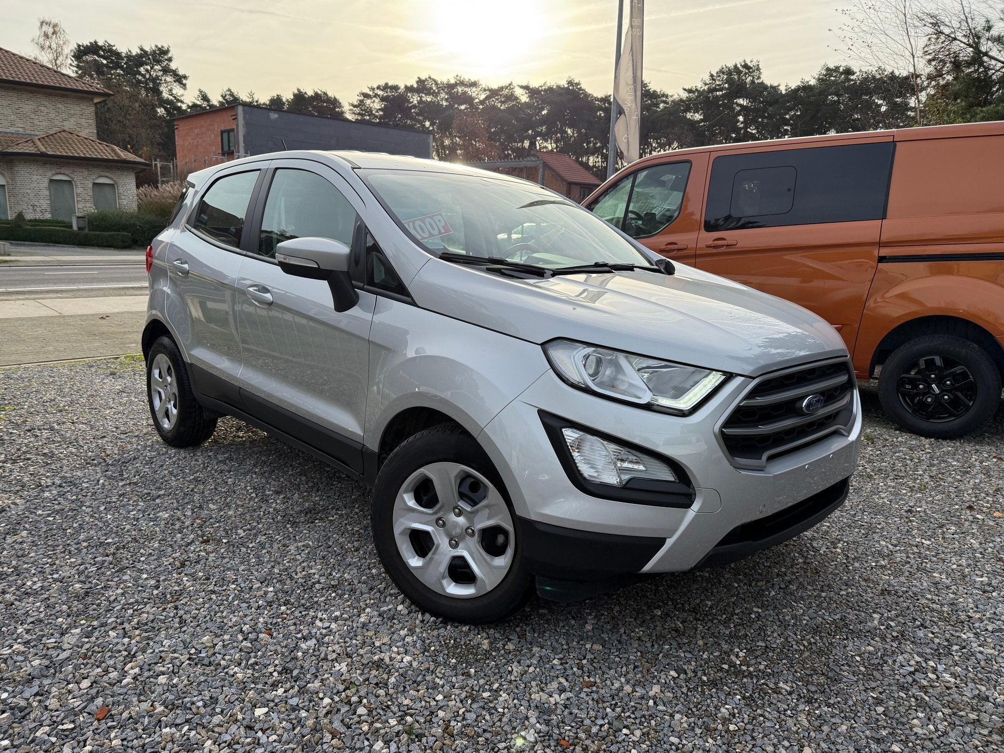 Ford EcoSport ECO boost 1.0B EURO6d '19 + 12M GARANTIE, Autos, Ford, Argent ou Gris, Achat, 998 cm³, Boîte manuelle