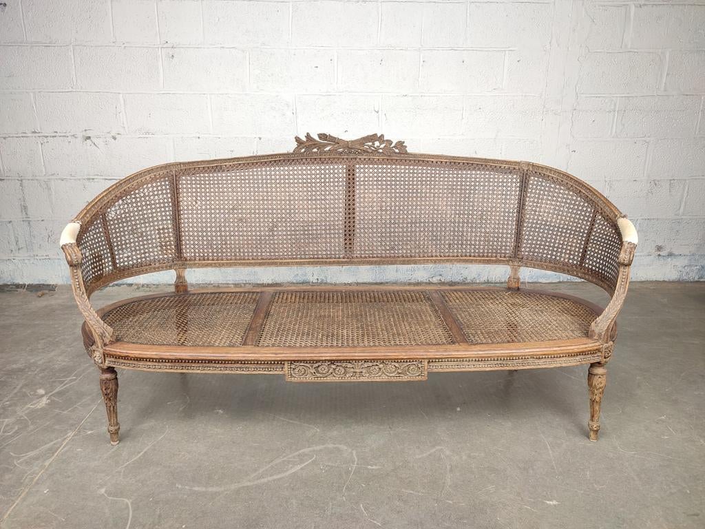 Prachtige antieke Louis XVI bank, Enlèvement