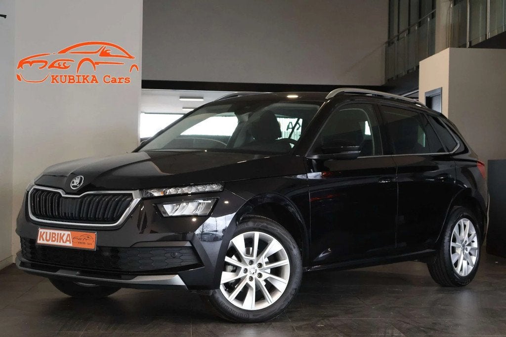 Skoda Kamiq Kamiq 1.0 TSI DSG Navi LijnA Camera Garantie *, Automaat, Stof, Gebruikt, Zwart
