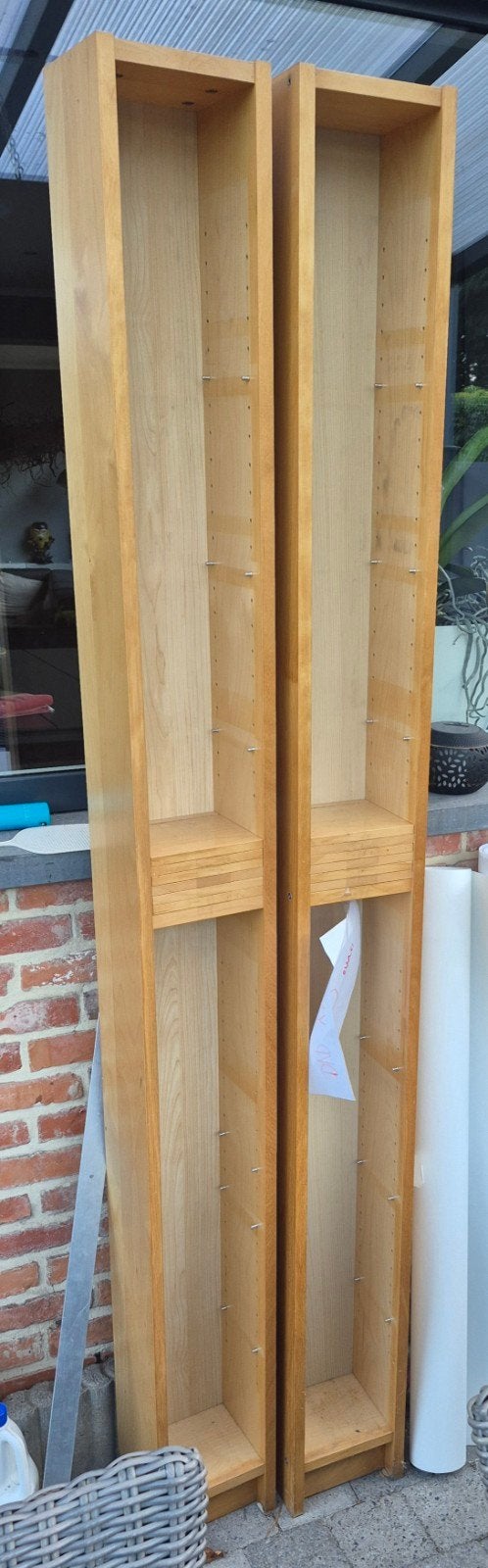 Ikea Benno / Gnedby cd-kast, Maison & Meubles, Enlèvement, Utilisé, Autres essences de bois, Avec tablette(s)