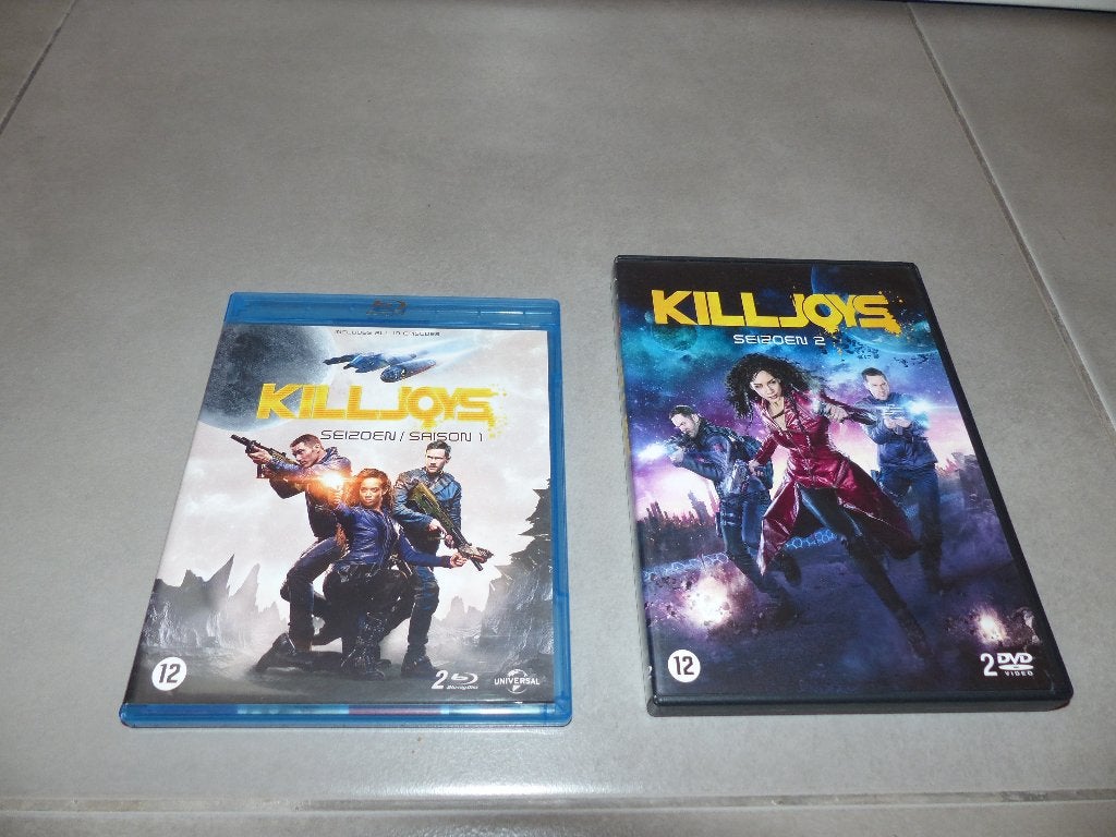 DVD Boxen Killjoys - seizoen 1 & 2, Nederlands, Seizoen 1, Zo goed als nieuw, Ophalen of Verzenden