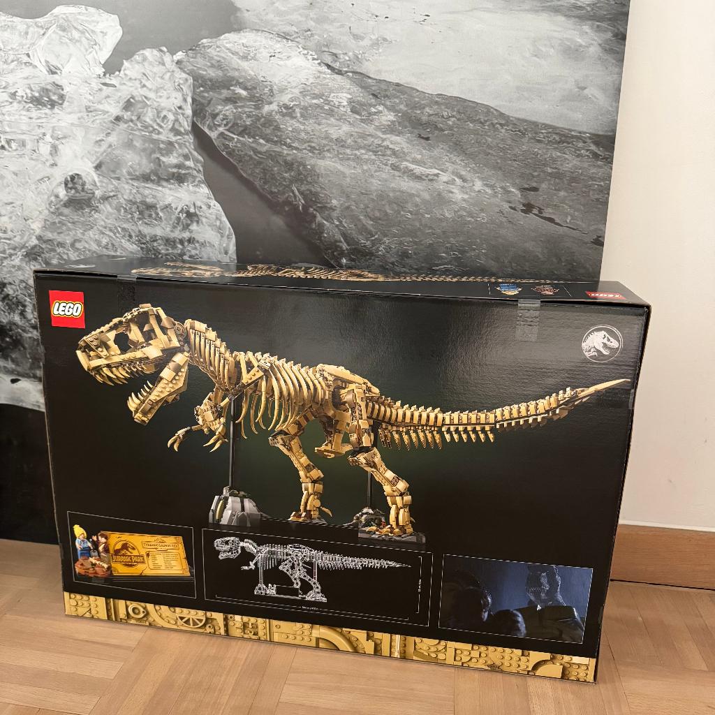 Lego Jurassic World 76968 Dinosaurusfossielen Tyrannosaurus, Jurassic World, Nieuw, Ophalen of Verzenden, Complete set