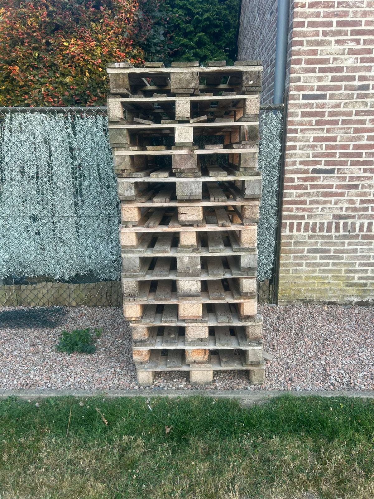 Euro palleten, Doe-het-zelf en Bouw, Hout en Planken, Ophalen, Zo goed als nieuw