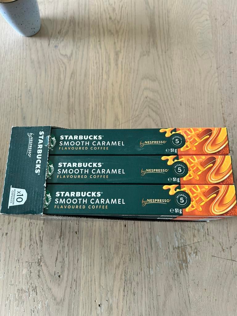 Starbucks capsules smooth caramel, Huis en Inrichting, Overige typen, Ophalen of Verzenden, Nieuw