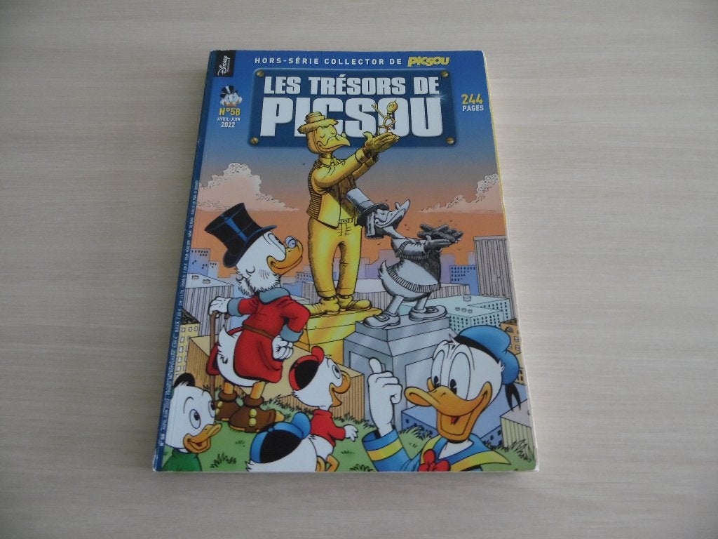LES TRÉSORS DE PICSOU N°58, Ophalen of Verzenden, Zo goed als nieuw, Eén stripboek, WALT DISNEY