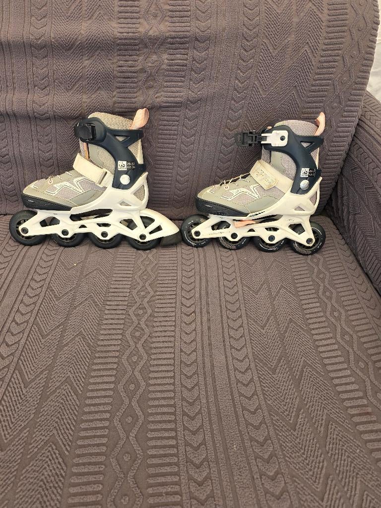 Roller patin a roulettes enfant, Autres marques, Rollers 4 roues en ligne, Enlèvement, Utilisé