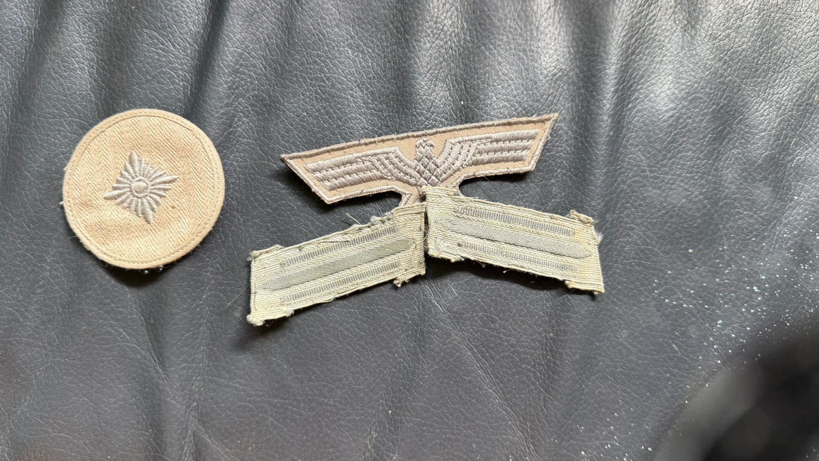 Corps africain. Badge, Enlèvement ou Envoi, Emblème ou Badge