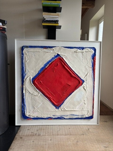Bram Bogart - uniek groot werk, Antiek en Kunst, Ophalen