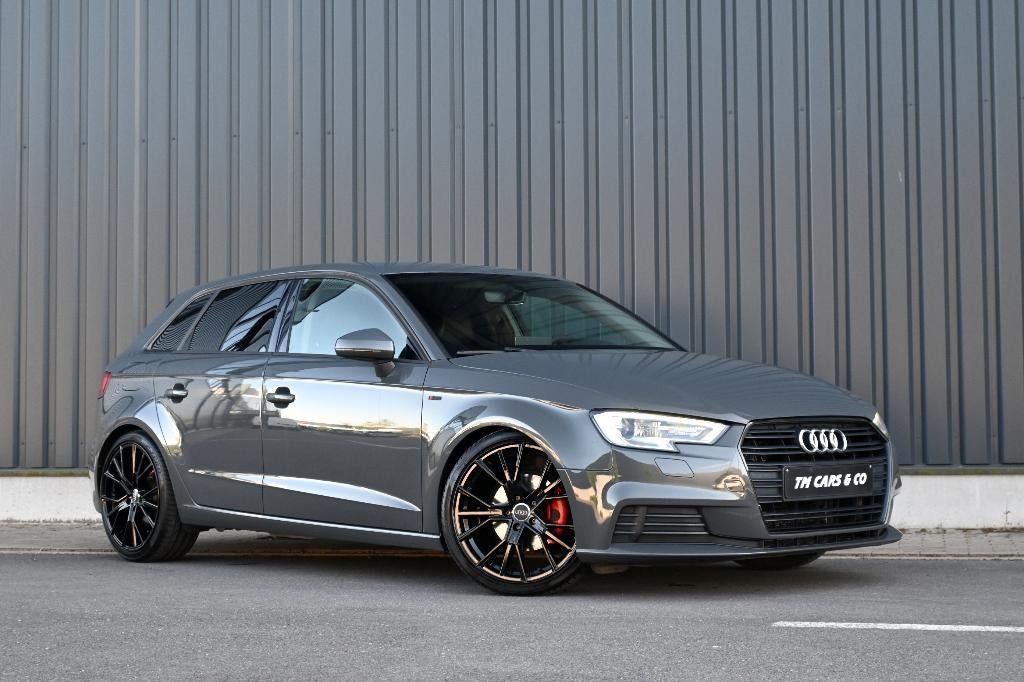 Audi A3 Sline 1.6TDI , Xenon, Leder, zetelverw, Sportuitlaat, Auto's, 4 cilinders, Leder, Bedrijf, 5 deurs