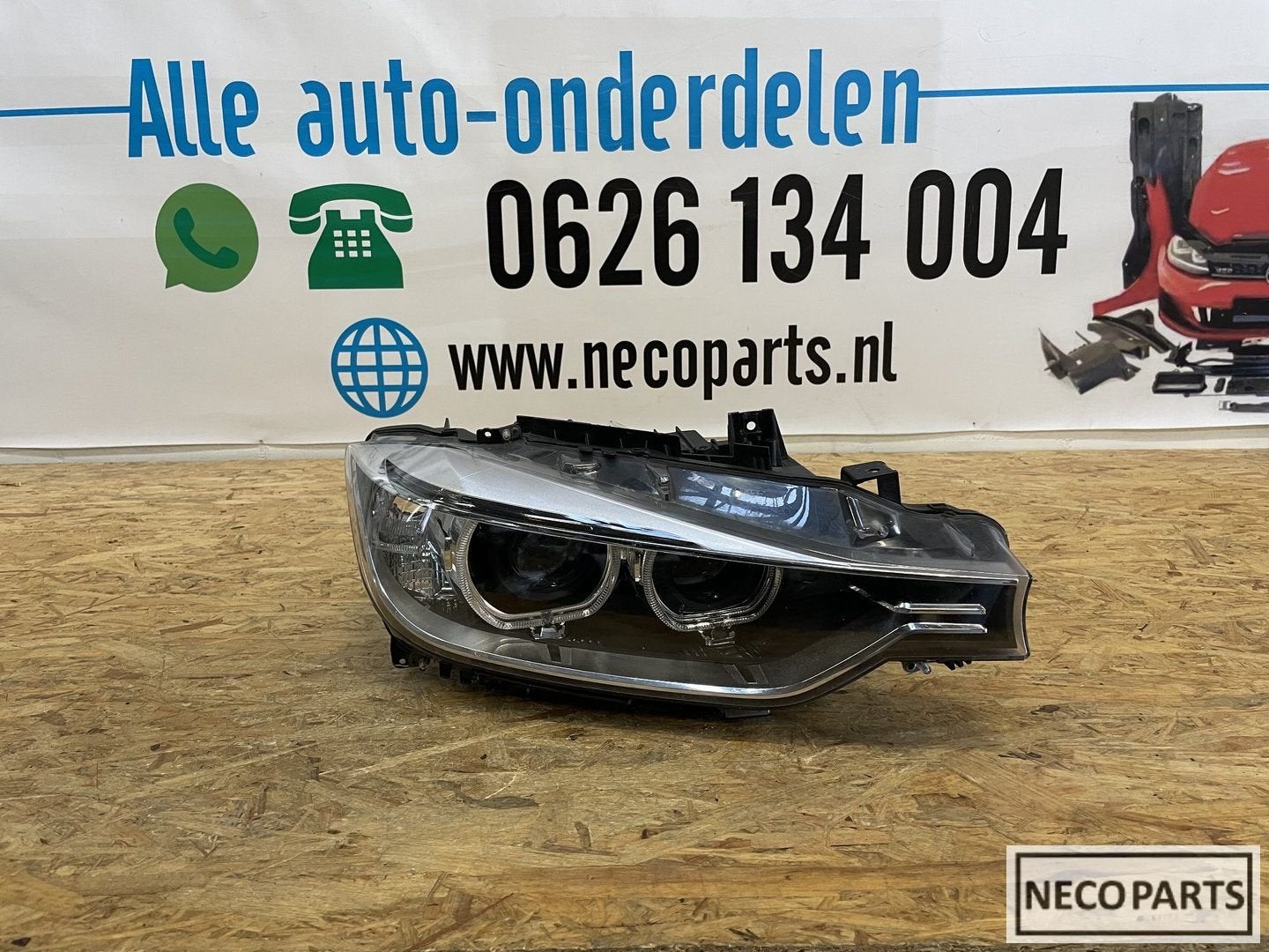 BMW F30 F31 XENON LED KOPLAMP RECHTS 63.11-7259528 ORIGINEEL, Gebruikt, -, -, Ophalen of Verzenden