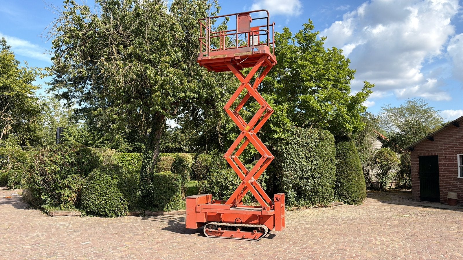 Schaarlift, Zakelijke goederen, Machines en Bouw | Liften, Steigers en Ladders, Ophalen of Verzenden