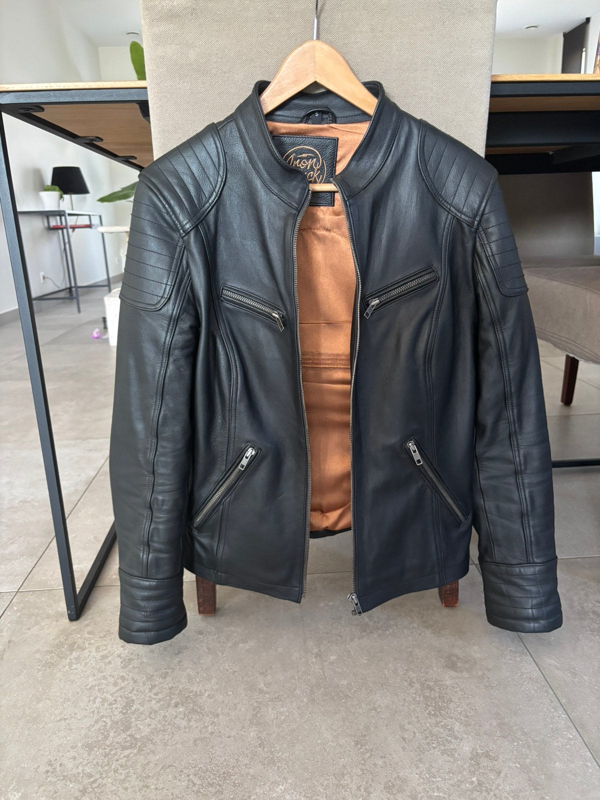 Motovest voor vrouw, Ophalen, Tweedehands, Dames, Jas | leer
