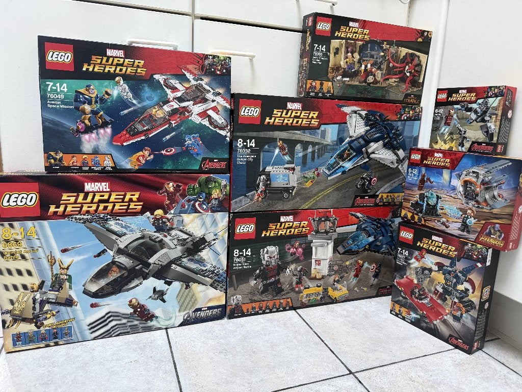 Lego Lot - Marvel Super Heroes, Ophalen, Inclusief accessoires, Marvel, Lego