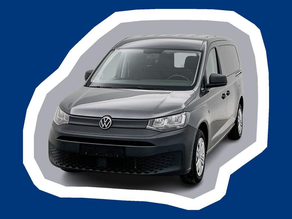 Volkswagen Caddy Cargo Maxi 2.0 TDI DSG 123pk 2x schuifdeur, Auto's, Automaat, Parkeersensor, Bedrijf, Diesel