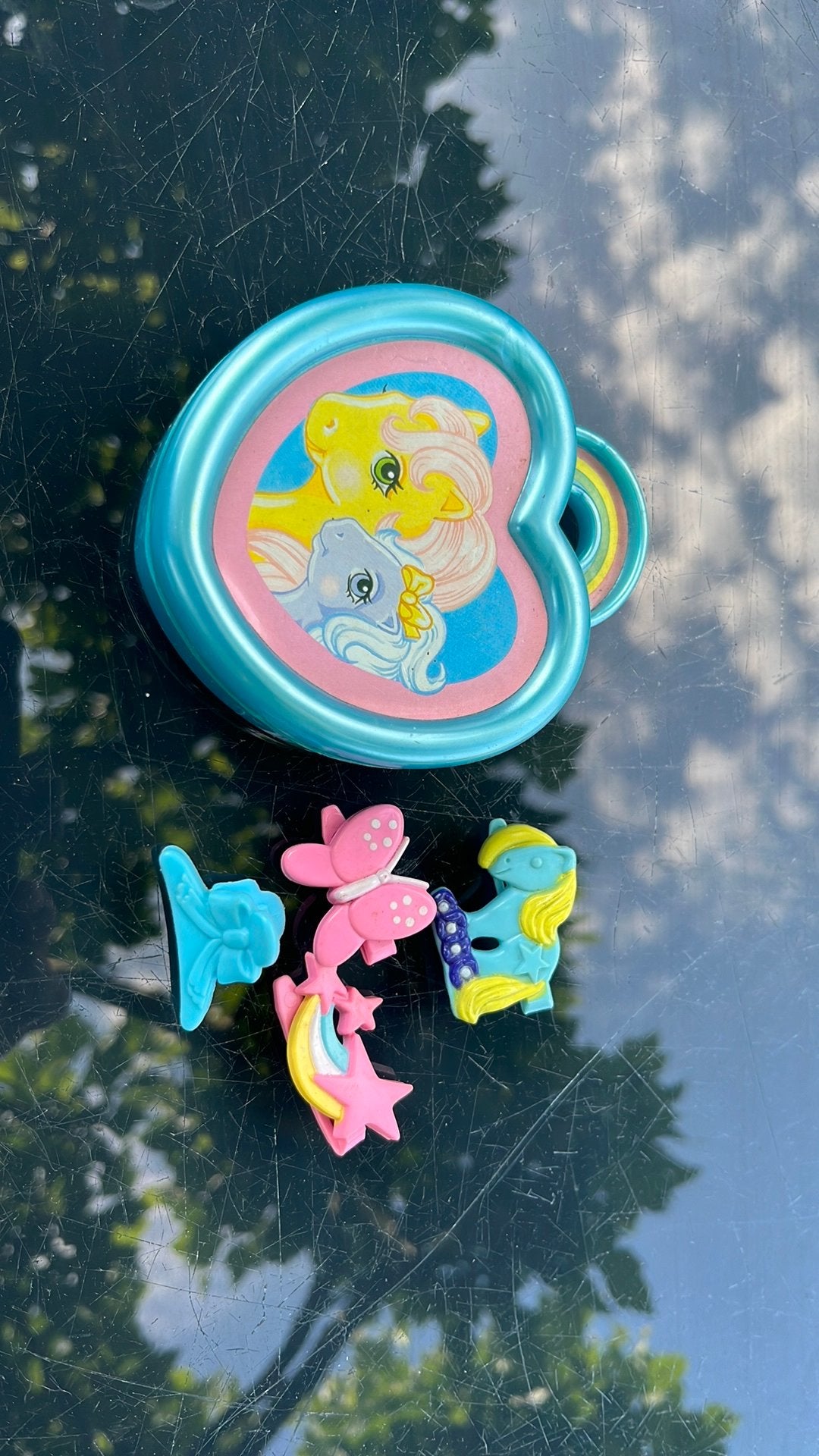 My little pony G1 juwelendoosje met speldjes, Enlèvement, Utilisé
