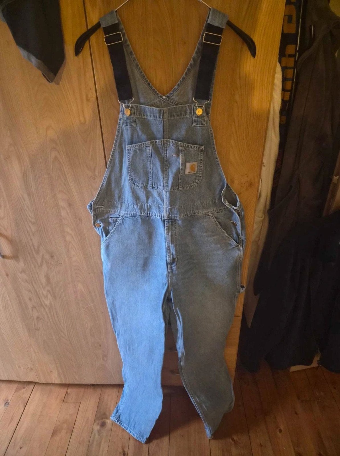 sallopet carhart wip maat 34 32, Kleding | Heren, Ophalen, Zo goed als nieuw, Blauw, Carhartt